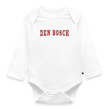 Den Bosch - Body Bébé bio manches longues - blanc - Devant