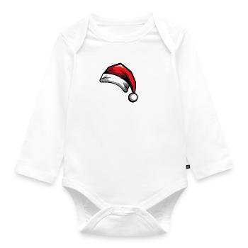 31 Numéro Noël - Body Bébé bio manches longues - blanc - Devant