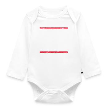 Jours fériés Mykonos 2024 - Body Bébé bio manches longues - blanc - Devant
