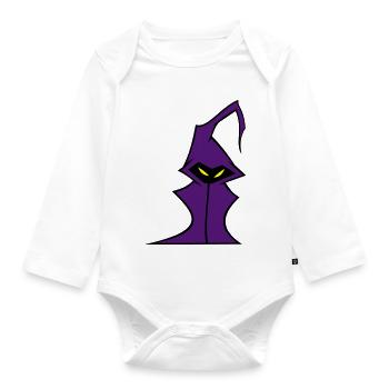 Evil Minion - Organic Longsleeve Baby Bodysuit - white - Front