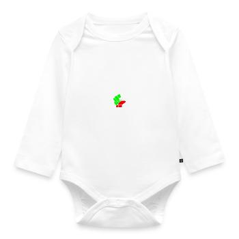 Women life freedom - Baby Bio-Langarm-Body - Weiß - Vorne