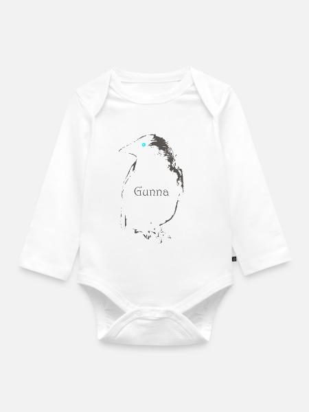Gunni - Baby Bio-Langarm-Body - Weiß