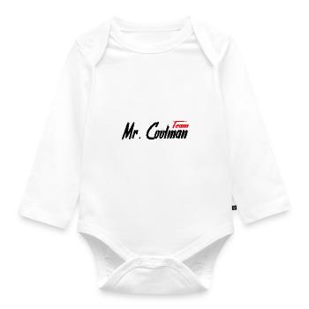 Équipe Mr Coolman - Body Bébé bio manches longues - blanc - Devant