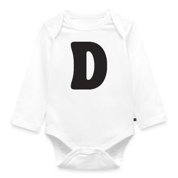 D - Baby Bio-Langarm-Body - Weiß - Vorne