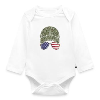 Votre corps, votre choix - Body Bébé bio manches longues - blanc - Devant