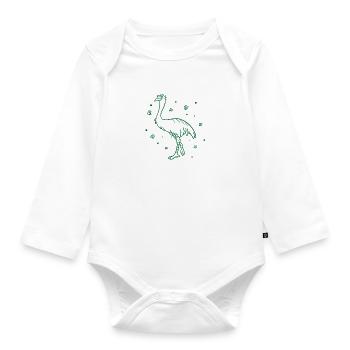 Emu - Baby Bio-Langarm-Body - Weiß - Vorne