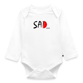 Sad - XXXTentacion - Organic Longsleeve Baby Bodysuit - white - Front