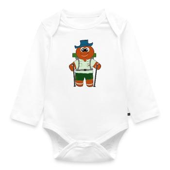 Randonneur Mannele Alsace - Organic Longsleeve Baby Bodysuit - white - Front