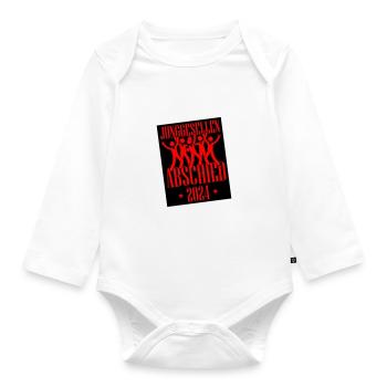 Enterrement de vie de garçon 2024 - Body Bébé bio manches longues - blanc - Devant