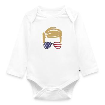 Team Normal - Baby Bio-Langarm-Body - Weiß - Vorne