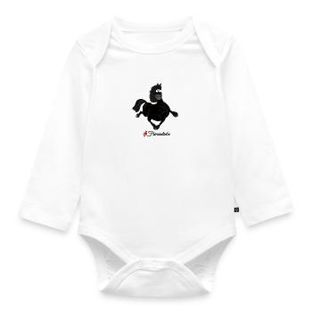 Friese - Baby Bio-Langarm-Body - Weiß - Vorne
