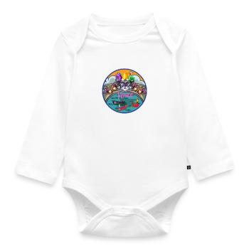 Venice, Italy - Organic Longsleeve Baby Bodysuit - white - Front