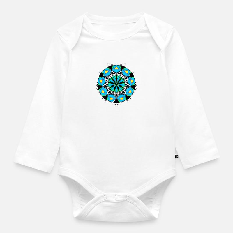 Modèle - Body Bébé bio manches longues - blanc