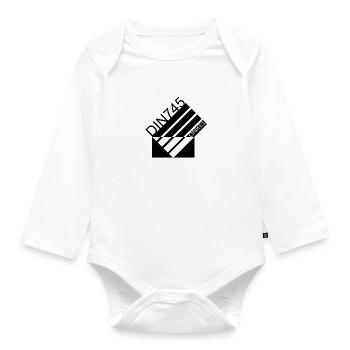 DIN ONKEL 745 - Baby Bio-Langarm-Body - Weiß - Vorne
