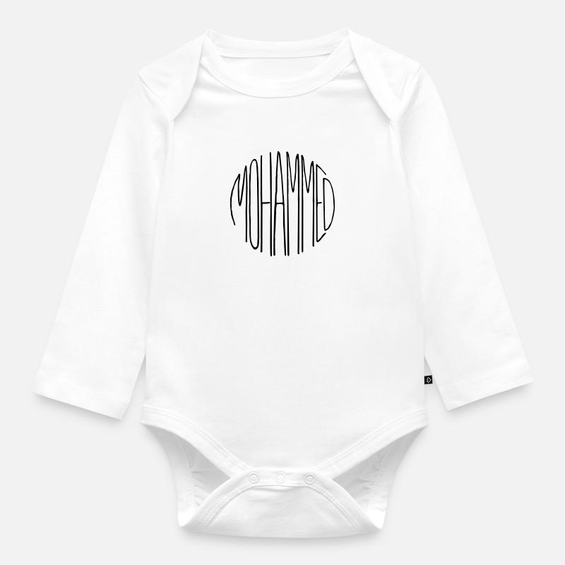 Mahomet - Body Bébé bio manches longues - blanc