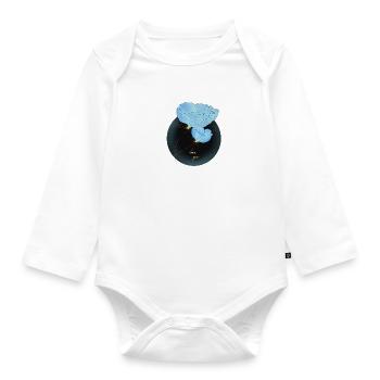 love you - Baby Bio-Langarm-Body - Weiß - Vorne