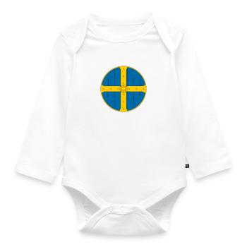 Viking - Organic Longsleeve Baby Bodysuit - white - Front