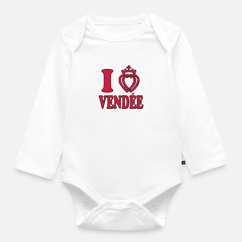 shopper - Baby Bio-Langarm-Body - Weiß