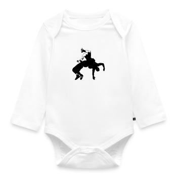 Ringer - Baby Bio-Langarm-Body - Weiß - Vorne