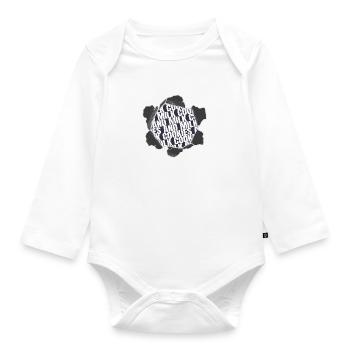 chef evolution tshirts lovers sweet jokes - Organic Longsleeve Baby Bodysuit - white - Front