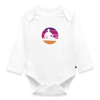 Rowing - Rowing - Rower - Rower - Regatta - Organic Longsleeve Baby Bodysuit - white - Front