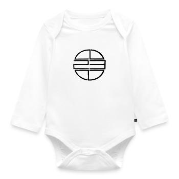 rzhw_23spir - Baby Bio-Langarm-Body - Weiß - Vorne