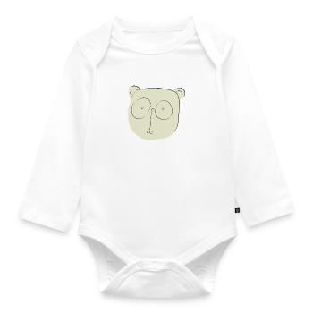 Koala Relief - Organic Longsleeve Baby Bodysuit - white - Front
