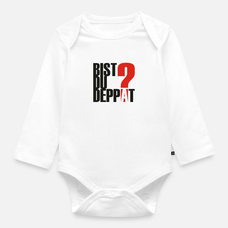 Êtes-vous Deppat? ... - Body Bébé bio manches longues - blanc