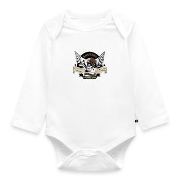 Rnr Show - Baby Bio-Langarm-Body - Weiß - Vorne