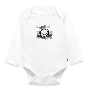 sound - Baby Bio-Langarm-Body - Weiß - Vorne