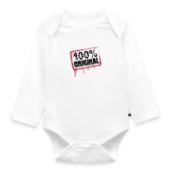 100 % original Stempel Cool - Body Bébé bio manches longues - blanc - Devant