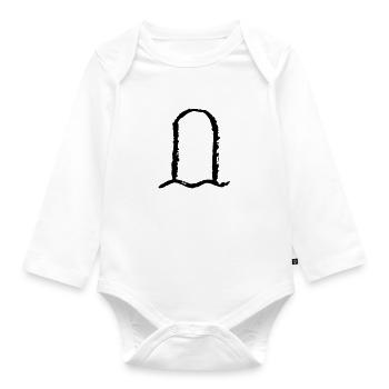 grab - Baby Bio-Langarm-Body - Weiß - Vorne