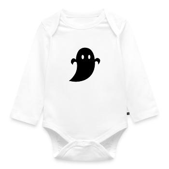 Geist - Baby Bio-Langarm-Body - Weiß - Vorne