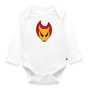 Firekuroeil - Organic Longsleeve Baby Bodysuit - white - Front