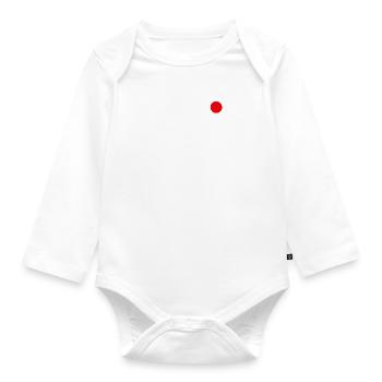 Ironic Quote Kickball spielen Sporttraining - Baby Bio-Langarm-Body - Weiß - Vorne