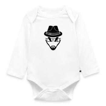 Zeu Ekuroeil Whisperer - Organic Longsleeve Baby Bodysuit - white - Front