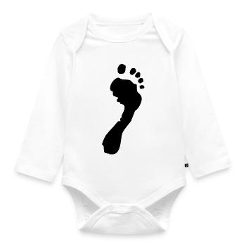 Empreinte - Body Bébé bio manches longues - blanc - Devant