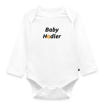 Baby Hodler - Baby Bio-Langarm-Body - Weiß - Vorne
