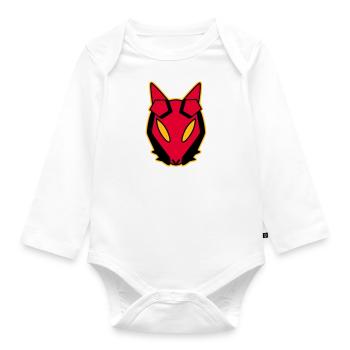 Hellkuroeil - Organic Longsleeve Baby Bodysuit - white - Front