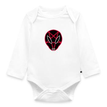 Pentekuroeil - Organic Longsleeve Baby Bodysuit - white - Front