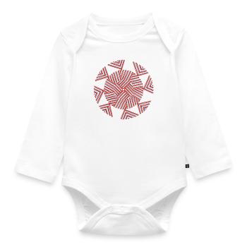 Who Knows? - Organic Longsleeve Baby Bodysuit - white - Front