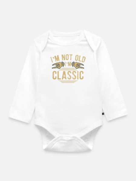 Gute Musik - Baby Bio-Langarm-Body - Weiß