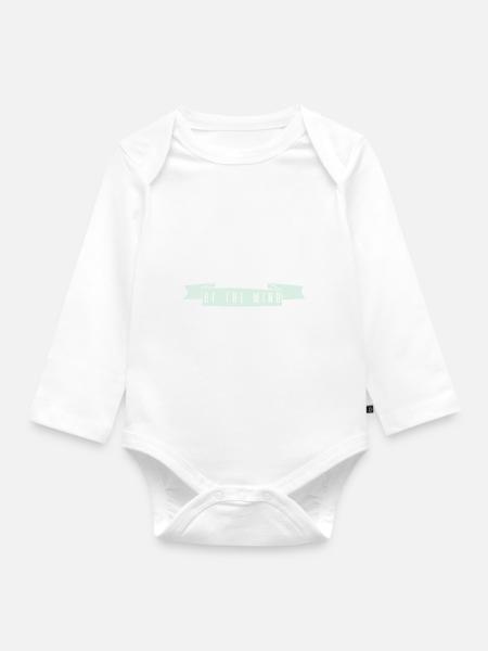 Gute Musik - Baby Bio-Langarm-Body - Weiß