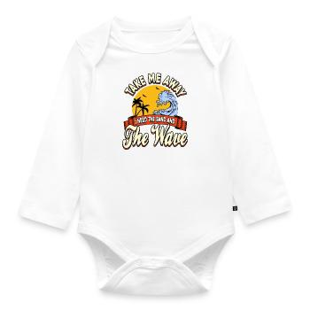 Cool Summer Shirt 2018 - Organic Longsleeve Baby Bodysuit - white - Front