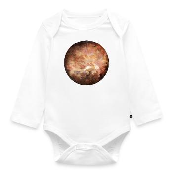 Venus - Organic Longsleeve Baby Bodysuit - white - Front