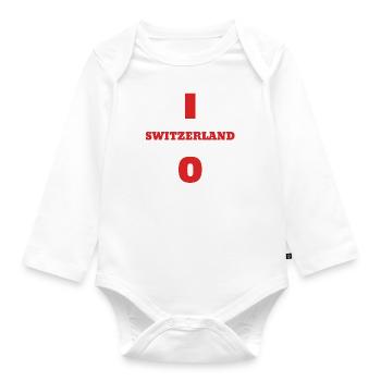 Tip Top Switzerland - Baby Bio-Langarm-Body - Weiß - Vorne