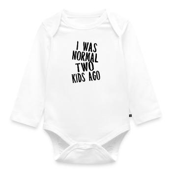 mummy - Organic Longsleeve Baby Bodysuit - white - Front