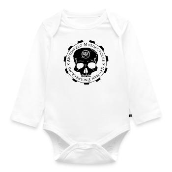 Motos Awtowelo - Body Bébé bio manches longues - blanc - Devant