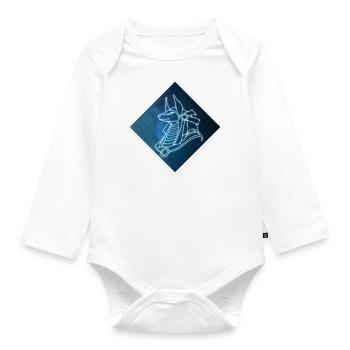 Seth Blue Sky - Organic Longsleeve Baby Bodysuit - white - Front
