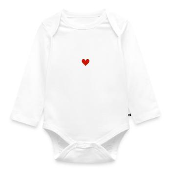 3C8C2727 B484 4BFA AD04 AD1E2727CC5C - Body Bébé bio manches longues - blanc - Devant